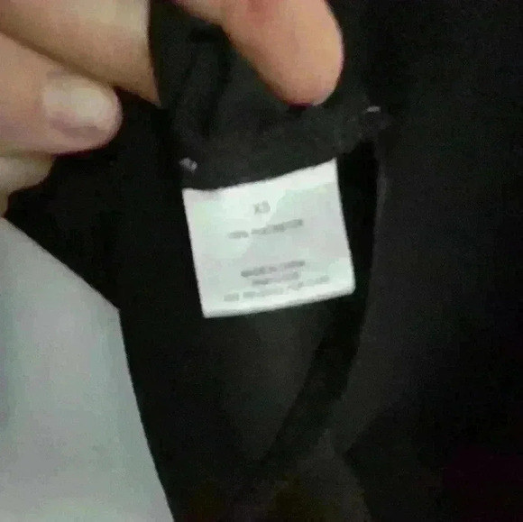 Romeo and Juliet Couture black xs shear shirt dress, Summer - Picture 8 of 13